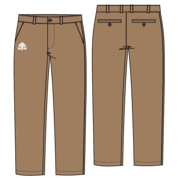 PANT UNIF NIÑO BEIGE REGINA CARMELI