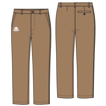 PANT UNIF NIÑA BEIGE REGINA CARMELI