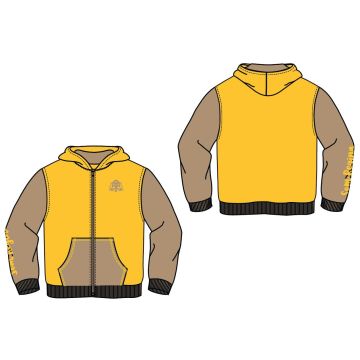 SUDADERA INFANTIL CAPUCHA REGINA CARMELI